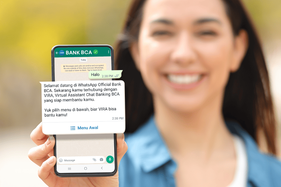 BCA - VIRA Is Now Available On WhatsApp