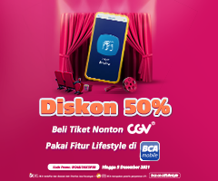 BCA - BCA Mobile - Diskon Hingga 50% Beli Tiket Bioskop Di Lifestyle ...