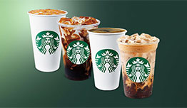 Starbucks – Complimentary Beverages at Selected Airports