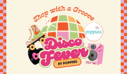 Event Poppins Disco Fever - Dapatkan Voucher Belanja hingga Rp50 Ribu