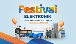 Electronic City Lagoon Avenue Mall Bekasi - Potongan Harga Rp200 Ribu