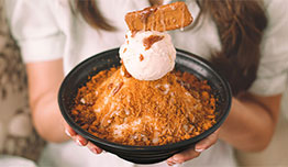 Dae Jang Geum - Complimentary Bingsoo Menu