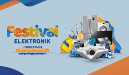 Electronic City - Diskon Rp200 Ribu Spesial Pameran Electronic City, Hoki Mart Bukit Tinggi