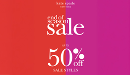 Kate Spade EOSS - Tambahan Diskon hingga 10%